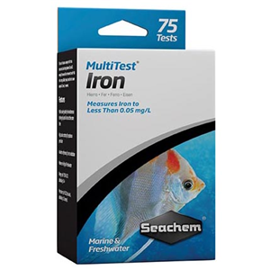 Seachem Multitest Iron 75 Test Seachem