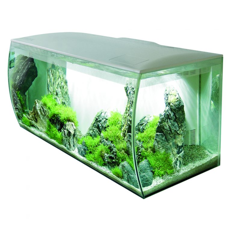 Flex Aquarium Kit, 123 L (32.5 US Gal), White Fluval