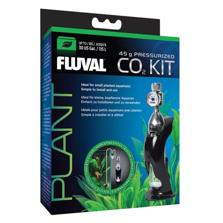 Fluval Pressurized CO2 Kit, 45g (Complete Starter Kit) Fluval