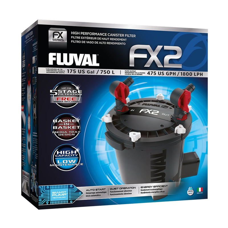 FX2 High-Performance Filter With Media Fluval
