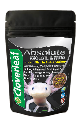 Absolute Aquarium Baby Axolotl & Frog Diet 100g Cloverleaf
