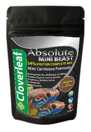Absolute Aquarium Mini Beast Diet 150g Cloverleaf